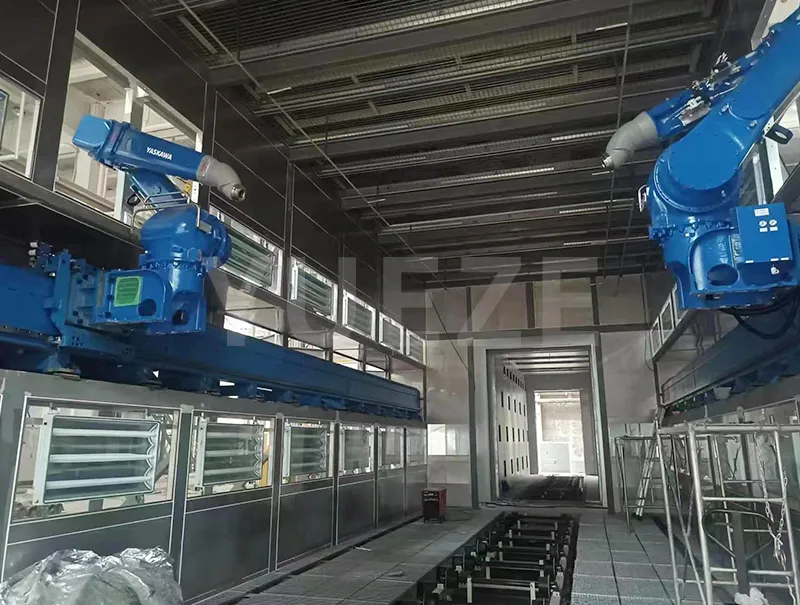 Awtomatikong spray booth