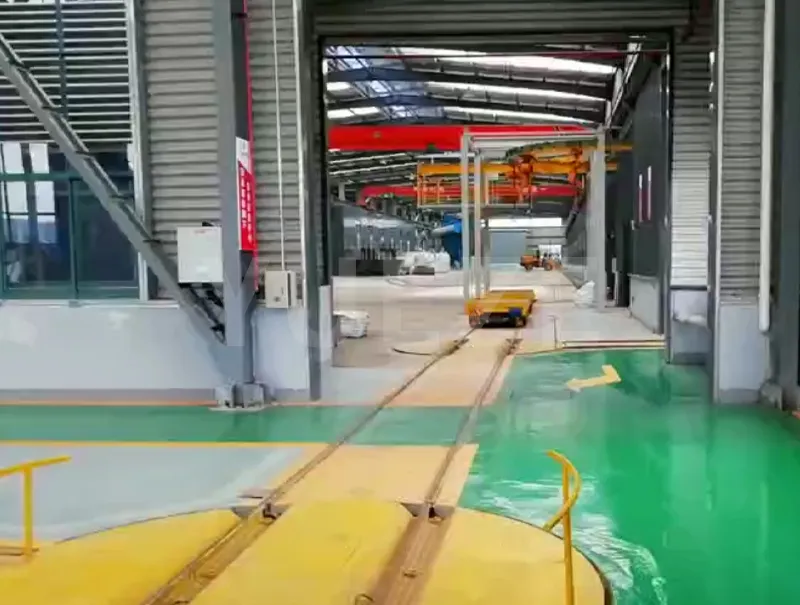 Linya ng pintura para sa paghahagis ng bakal