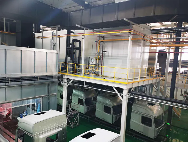 Mga kagamitan sa robot spray booth