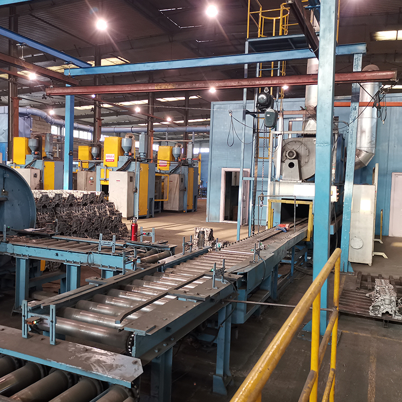 Spray Coating Line Para sa Motor Casings