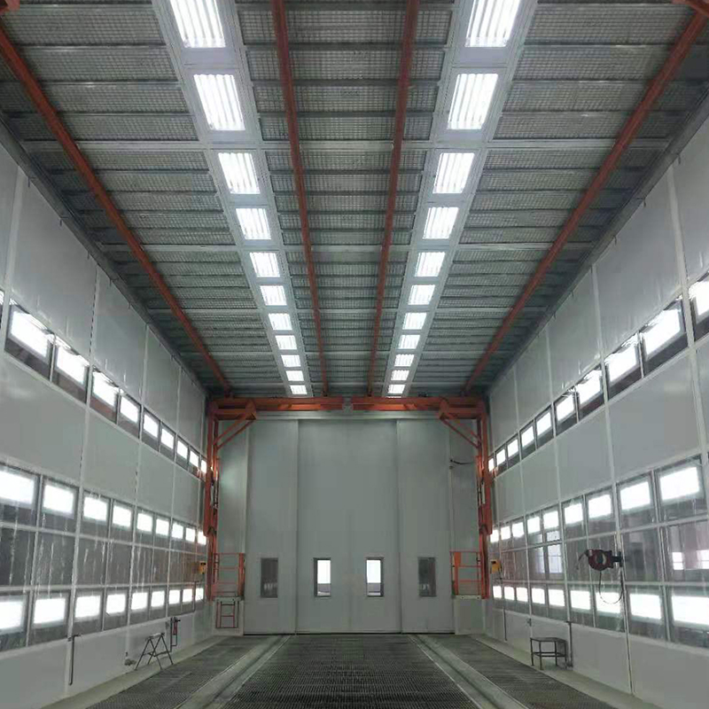 Painting Line Para sa Grain Tank Truck Body