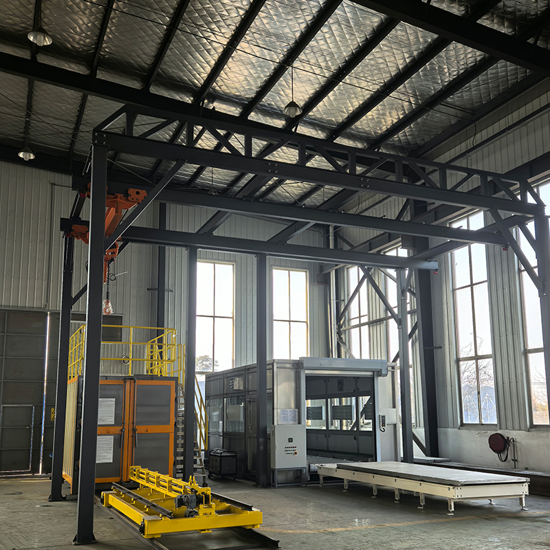 Pyrolysis Furnace at Cleaning Booth