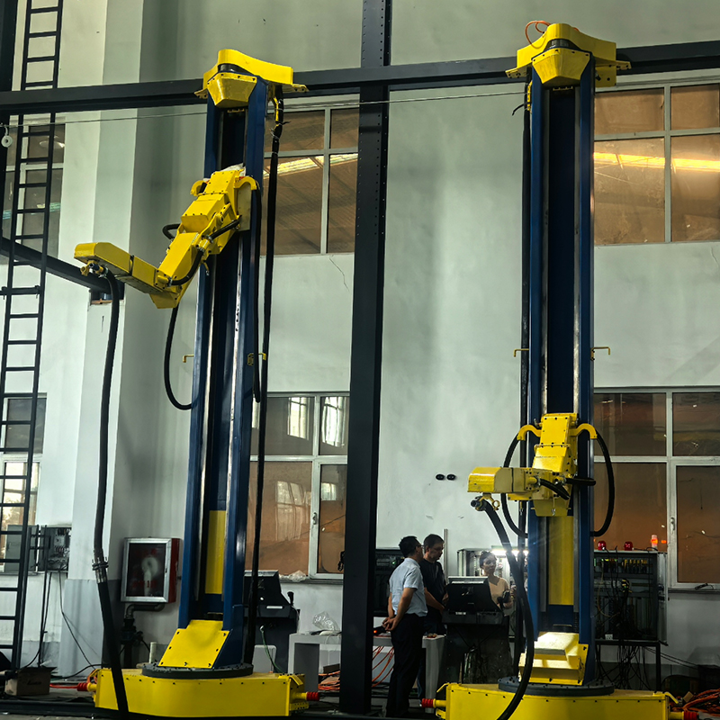 Sanding Room at Automatic Shot Blasting Machine