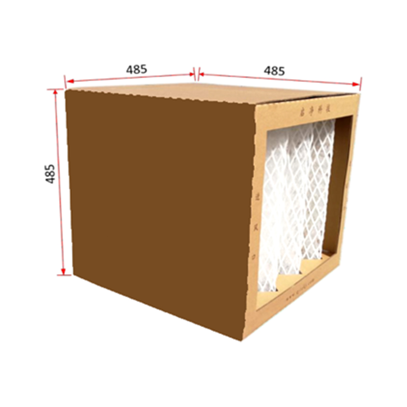 Cardboard Paint Arrestor Box Filter Para sa Dry Spray Booth